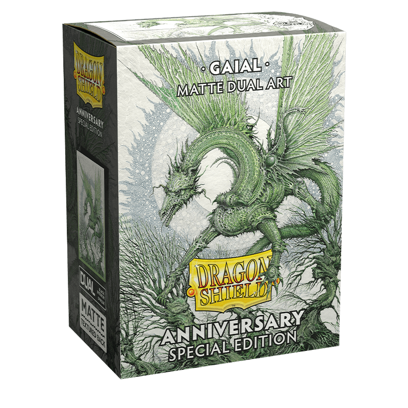 Dragon Shield: Standard 100ct Art Sleeves - Anniversary Special Edition (Gaial - Dual Matte)