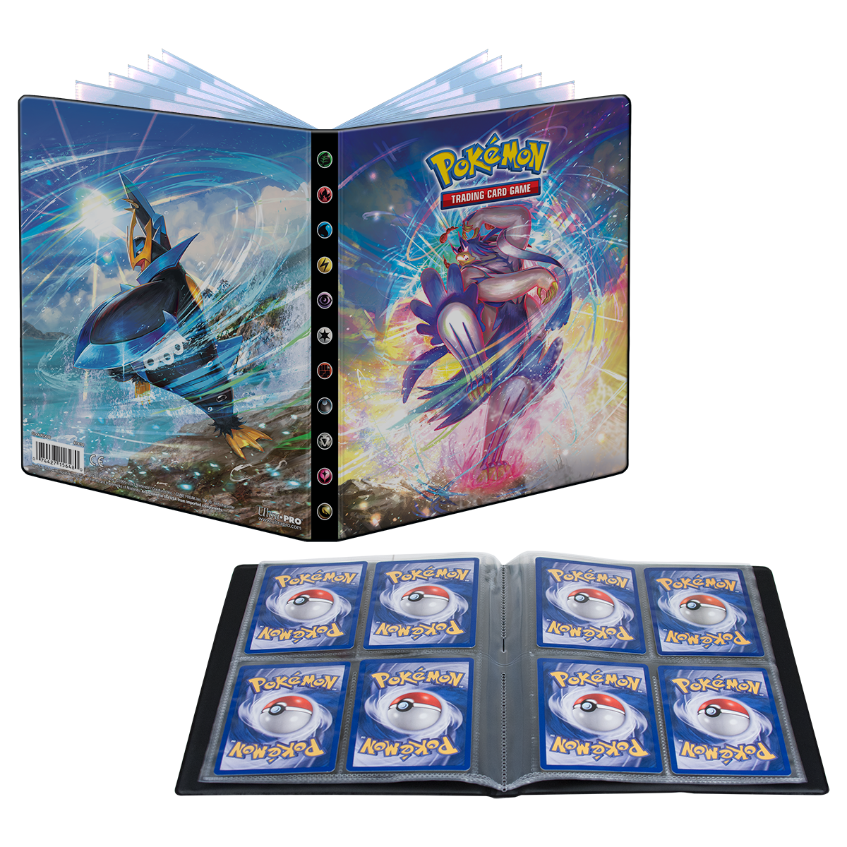 Ultra PRO: 4-Pocket Portfolio - Sword & Shield (Empoleon & Rapid Strike Urshifu)