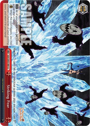 Striking Fear (SDS/SX05-080 CC) - The Seven Deadly Sins: Revival of The Commandments