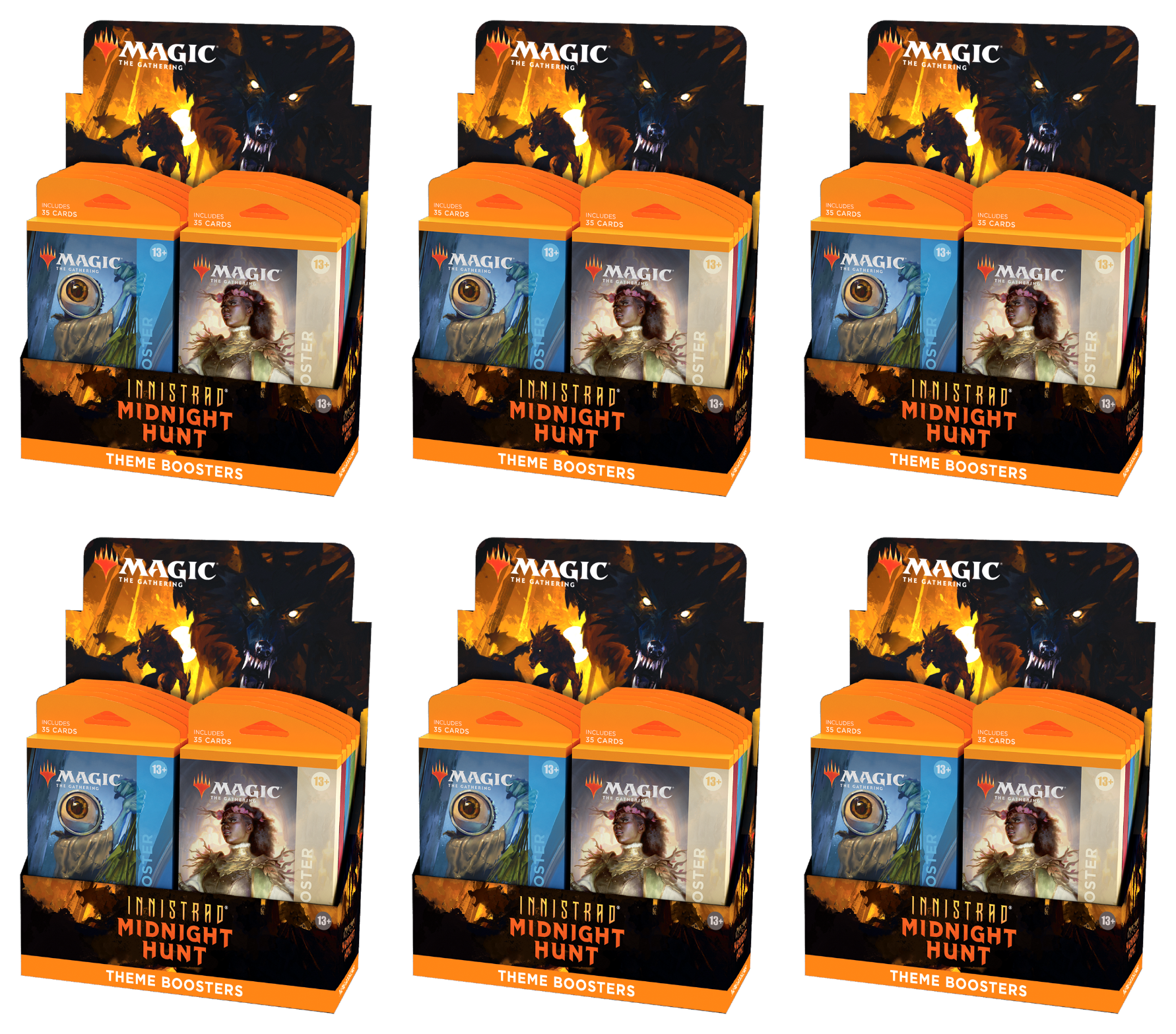 Innistrad: Midnight Hunt - Theme Booster Display Case