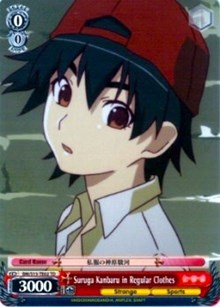 Suruga Kanbaru in Regular Clothes (TD) (BM/S15-TE02 TD) - BAKEMONOGATARI