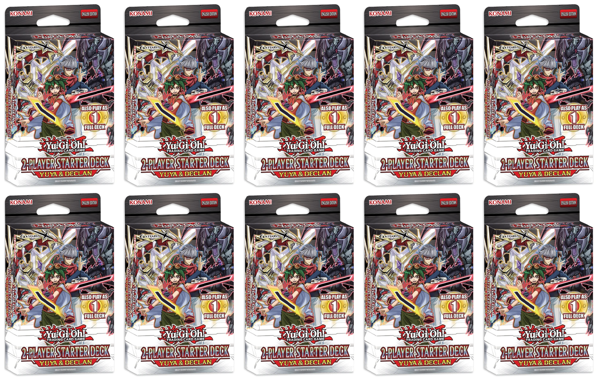 Yuya & Declan - 2-Player Starter Deck Display Yuya & Declan - 2-Player Starter Deck Display