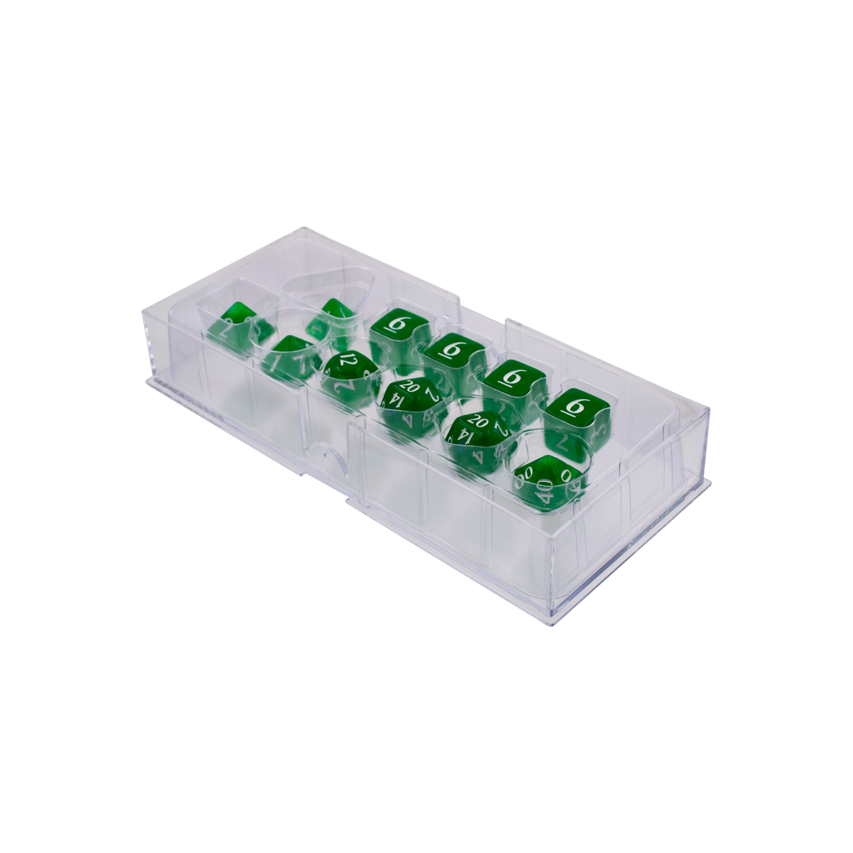 Ultra PRO: 11-Dice Set - Eclipse (Forest Green)