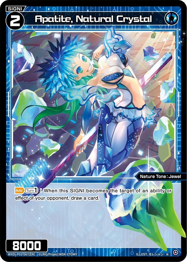 Apatite, Natural Crystal (WXDi-P03-067) [Standup Diva]