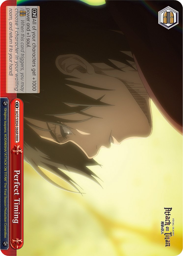 Perfect Timing (RRR) (AOT/SX04-066R RRR) - Attack On Titan: Final Season