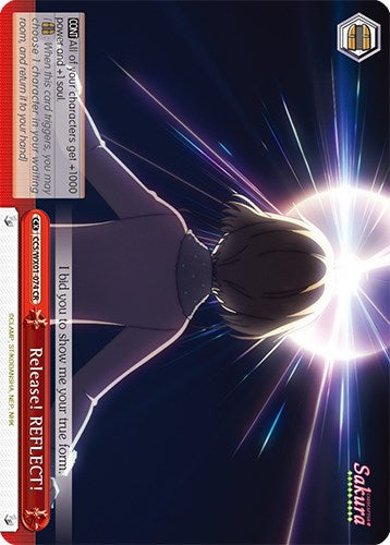Release! REFLECT! (CCS/WX01-074 CR) - Cardcaptor Sakura: Clear Card