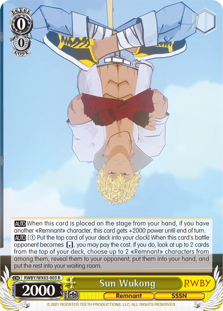 Sun Wukong (RWBY/WX03-003 R) - RWBY