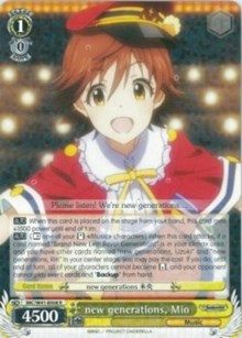 new generations, Mio (IMC/W41-E008 R) - The iDOLM@STER Cinderella Girls