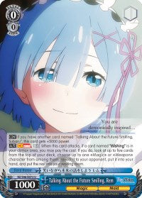 Talking About the Future Smiling, Rem (RZ/S46-E072 U) - Re:ZERO
