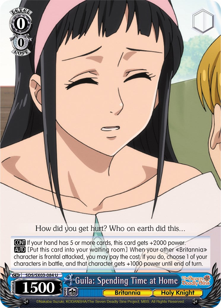 Guila: Spending Time at Home (SDS/SX03-084 U) - The Seven Deadly Sins