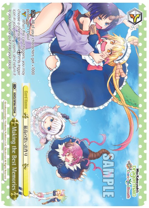 Making the Best Memories (Alternate Art Promo) (KMD/W96-PE04) - Miss Kobayashi's Dragon Maid