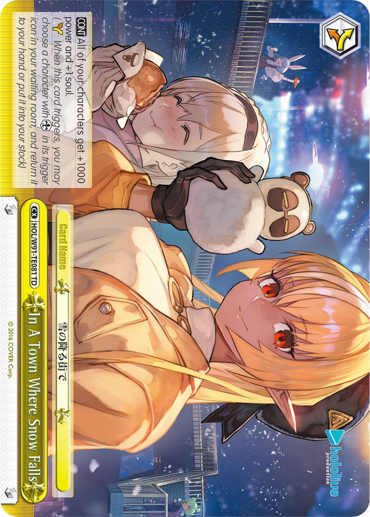 In A Town Where Snow Falls (HOL/W91-TE081 TD) - hololive production