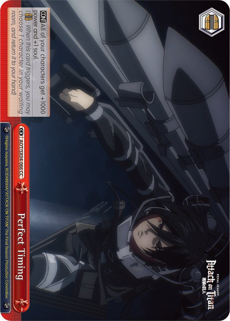 Perfect Timing (AOT/SX04-066 CC) - Attack On Titan: Final Season