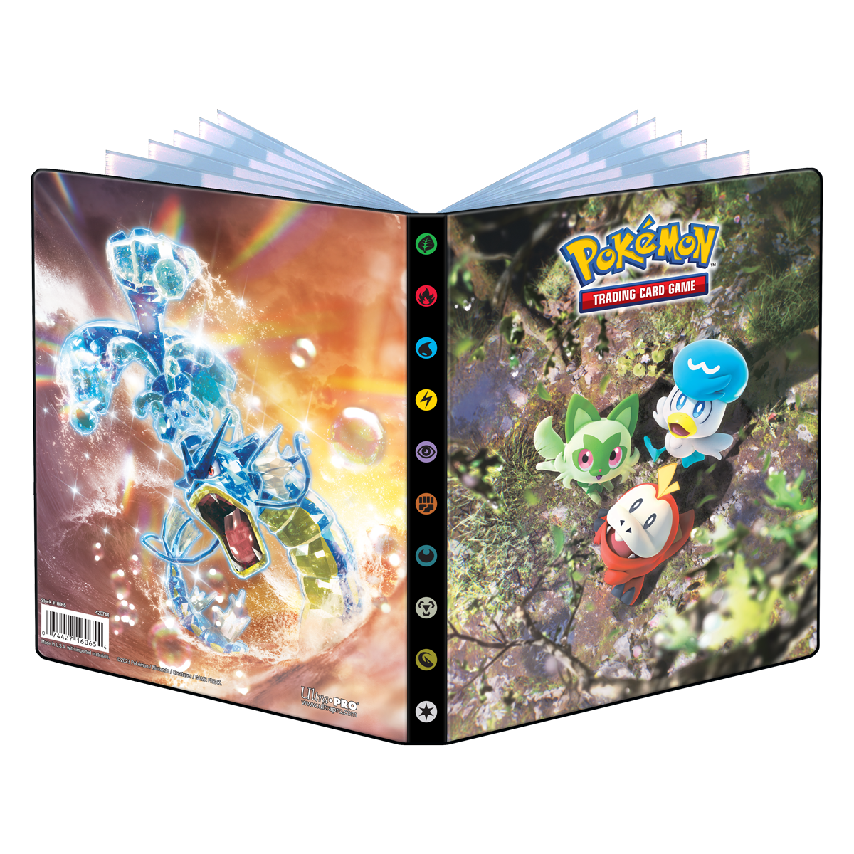 Ultra PRO: 4-Pocket Portfolio - Pokemon (Fuecoco, Sprigatito, Quaxly and Gyarados)