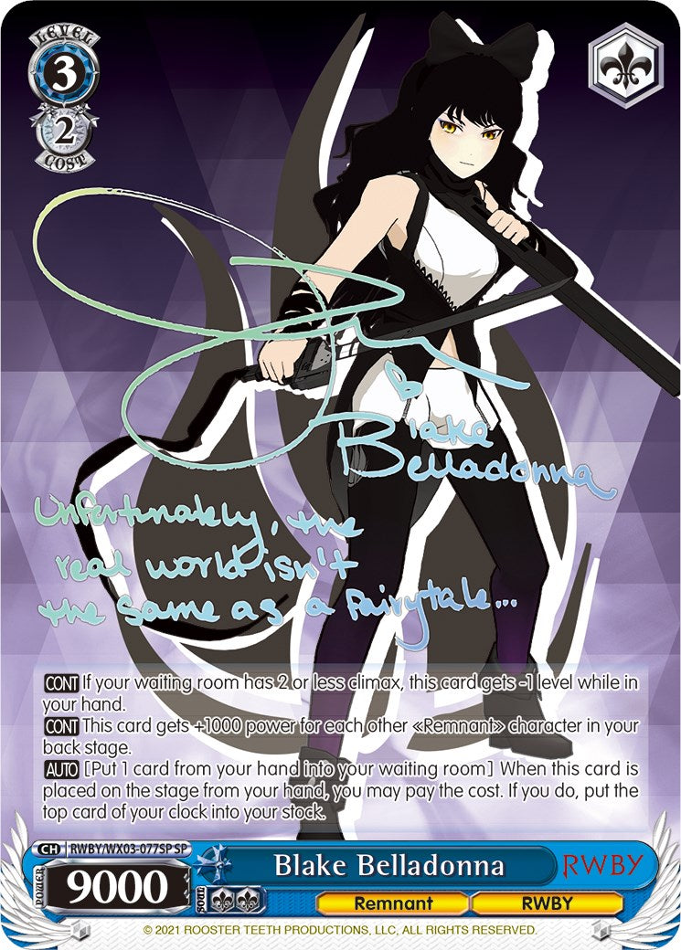 Blake Belladonna (SP) (RWBY/WX03-077SP SP) - RWBY