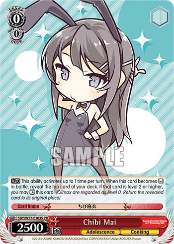Chibi Mai (Foil) (SBY/W77-E103S PR) - Rascal Does Not Dream of a Dreaming Girl