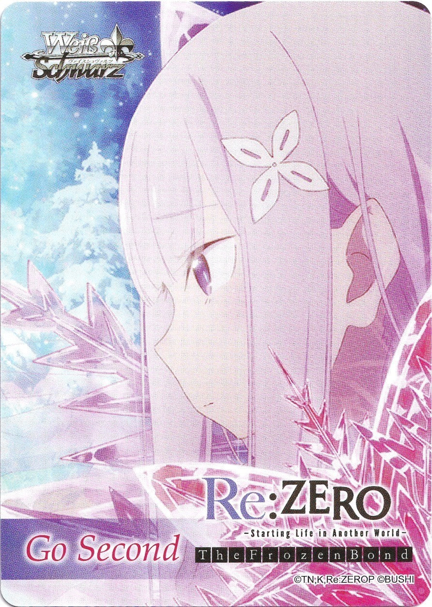 Go Second Card - Emilia All Alone - Re:ZERO: The Frozen Bond