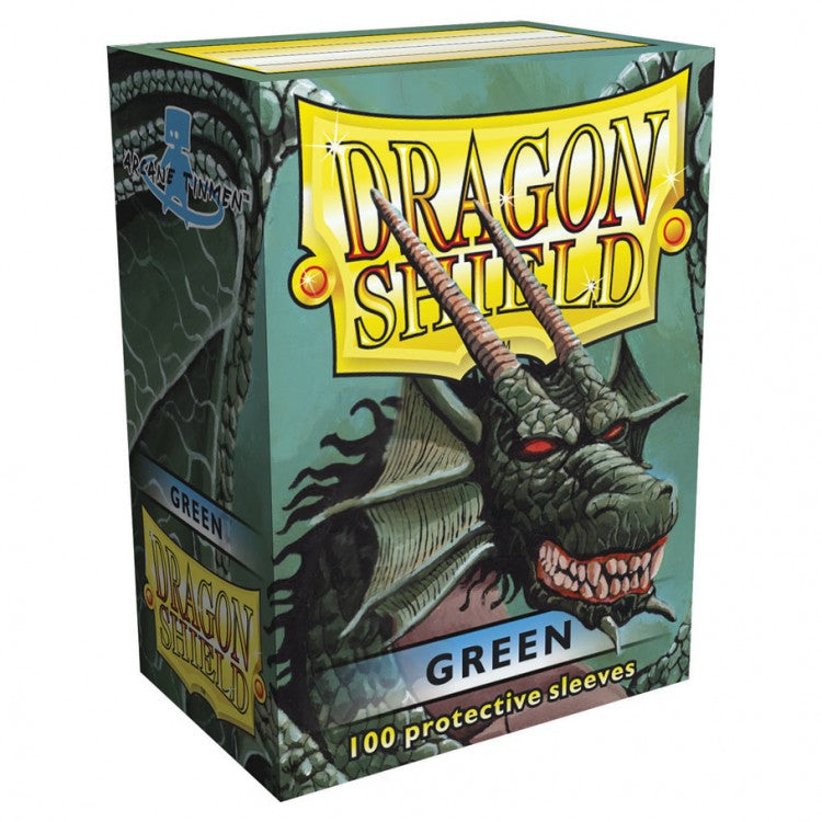 Dragon Shield: Standard 100ct Sleeves - Classic (Green 'Verdante')