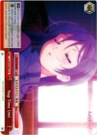 Nap Time Umi (LL/W34-E065 CR) - Love Live! Vol. 2