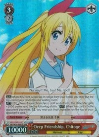 Deep Friendship, Chitoge (RRR) (NK/W30-E051R RRR) - NISEKOI -False Love-