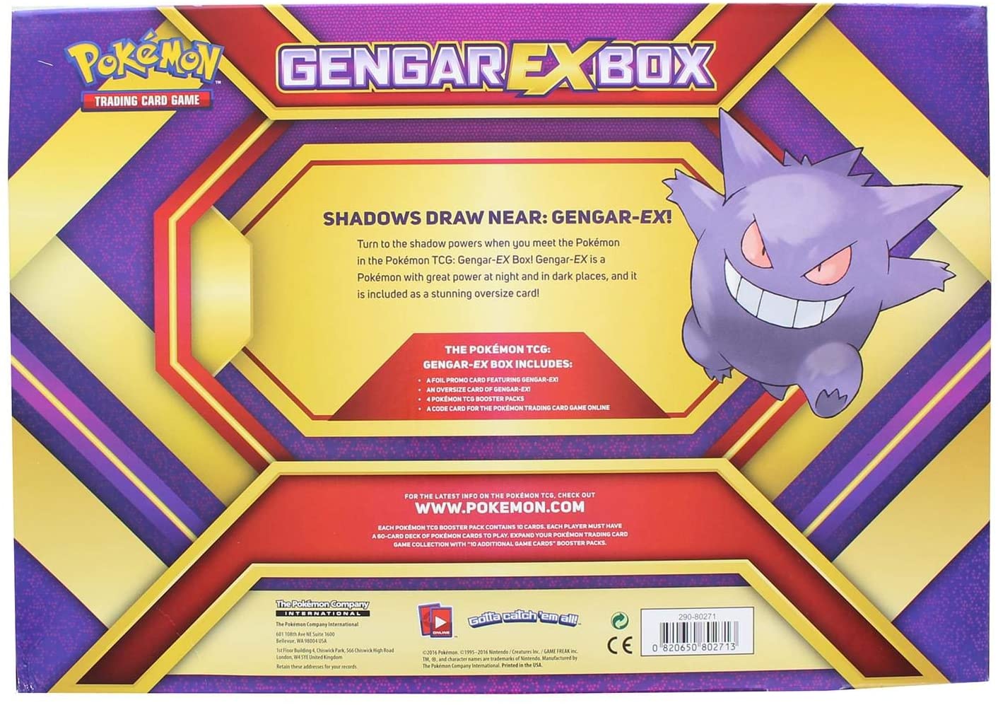 Gengar EX Box