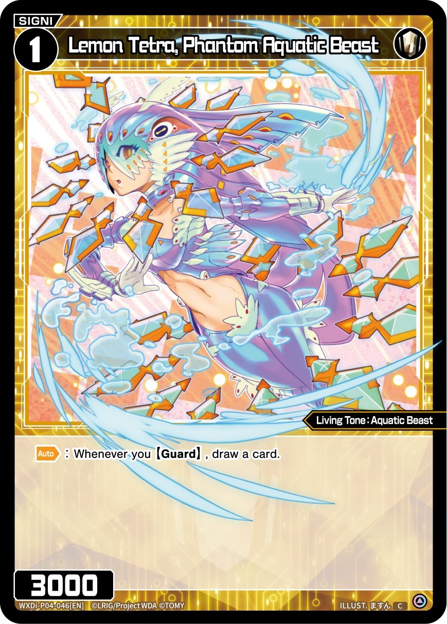 Lemon Tetra, Phantom Aquatic Beast (WXDi-P04-046) [Vertex Diva]