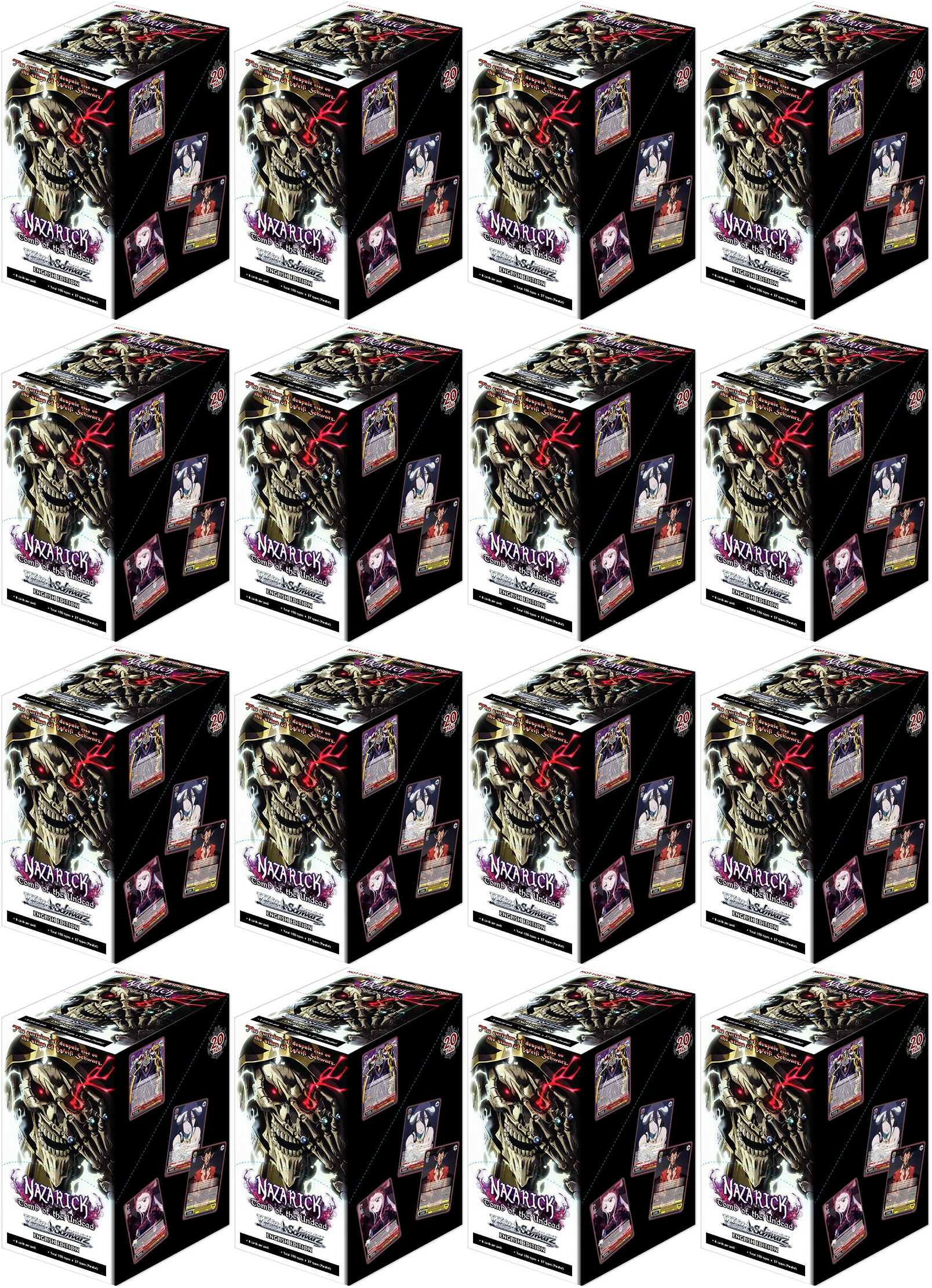 Nazarick: Tomb of the Undead - Booster Box Case (1st Edition)