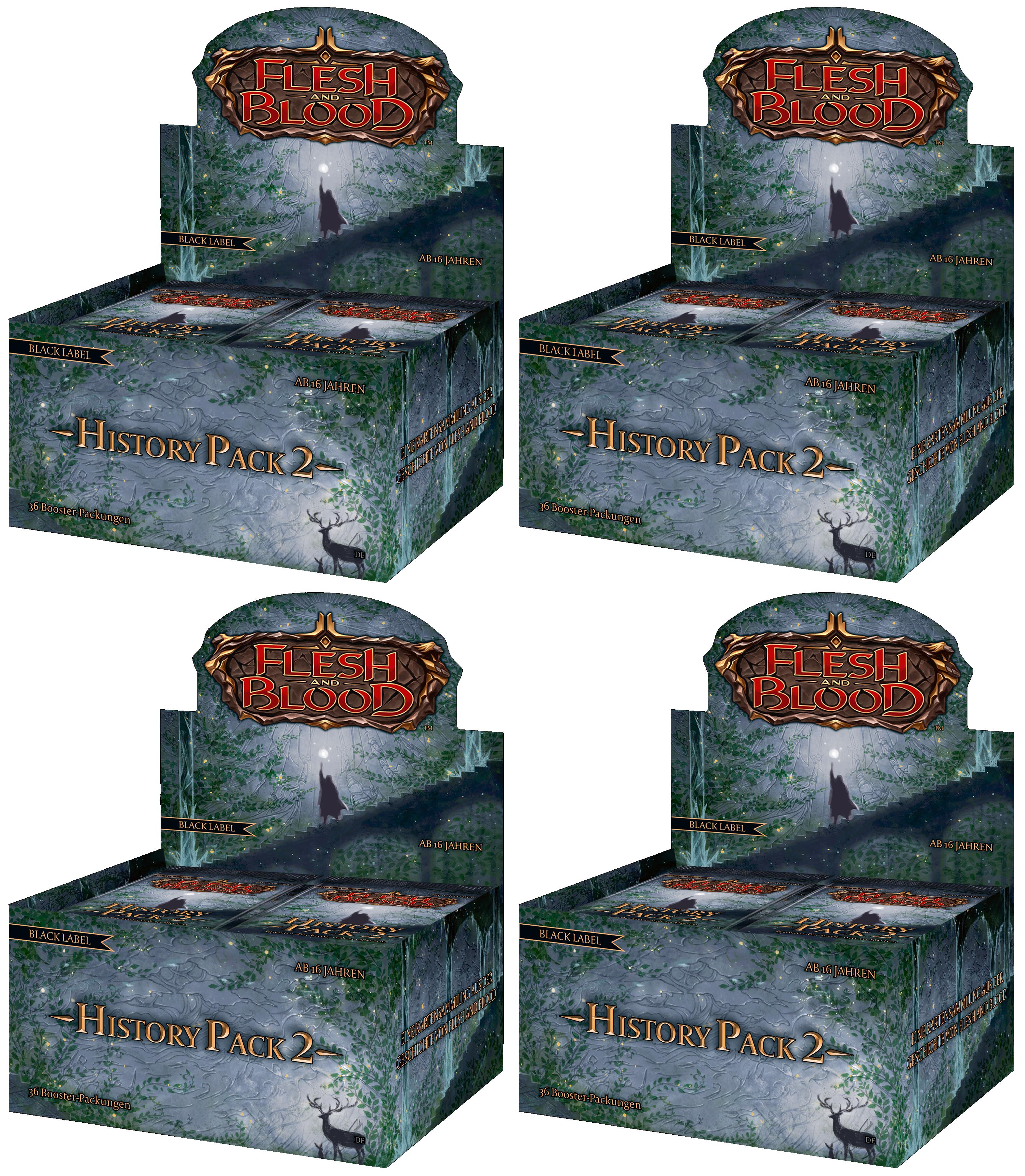 History Pack 2: Black Label [German] - Booster Case