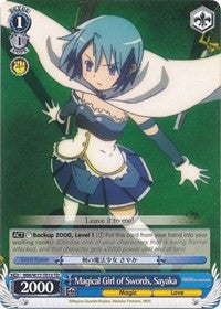 Magical Girl of Swords, Sayaka (TD) (MM/W17-TE12 TD) - Puella Magi Madoka Magica