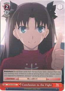 Conclusion to the Fight (FS/S36-E068 U) - Fate/stay night [Unlimited Blade Works] Vol. II