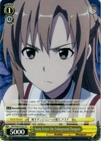 Asuna Enters the Underground Dungeon (SAO/S20-E105 TD) - Sword Art Online