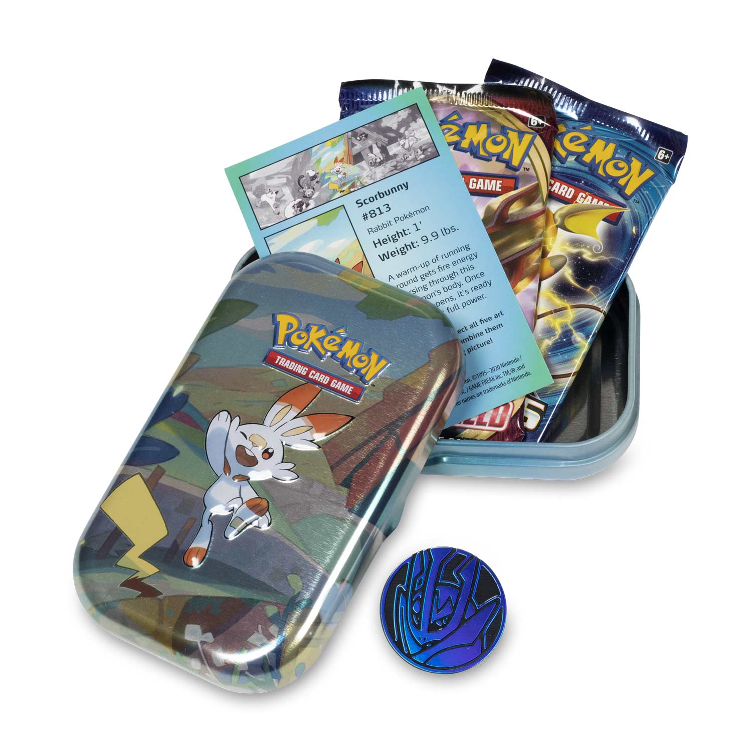 Galar Pals - Mini Collector's Tin (Scorbunny & Pikachu)