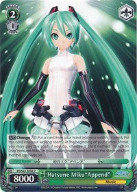 Hatsune Miku"Append" (PD/S22-E038 U) - Hatsune Miku -Project DIVA- f