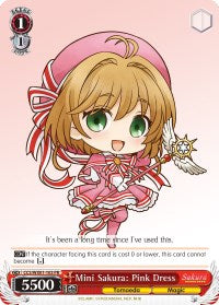 Mini Sakura: Pink Dress (CCS/WX01-103 PR) - Cardcaptor Sakura: Clear Card