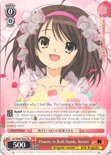 Flowers in Both Hands, Haruhi (TD) (SY/W08-TE02 TD) - The Melancholy of Haruhi Suzumiya