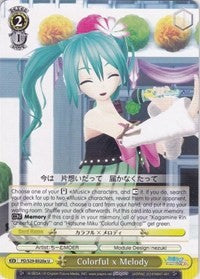 Colorful x Melody (A) (PD/S29-E020a U) - Hatsune Miku: Project DIVA F 2nd