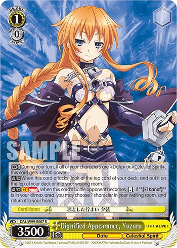 Dignified Appearance, Yuzuru (DAL/W99-E007 R) - Date A Live Vol.2