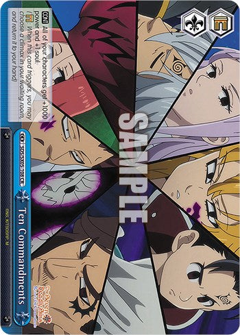 Ten Commandments (SDS/SX05-108 CR) - The Seven Deadly Sins: Revival of The Commandments