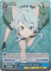 Wildcat Girl, Sinon (Parallel Foil) (SAO/SE26-E30 C) - Sword Art Online II Vol.2