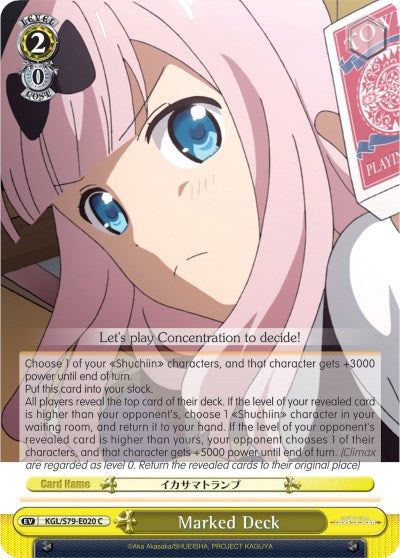 Marked Deck (KGL/S79-E020 C) - Kaguya-sama: Love is War
