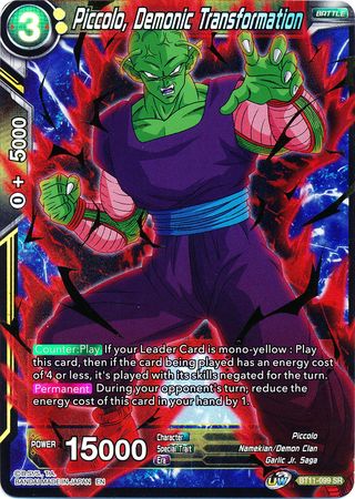 Piccolo, Demonic Transformation (BT11-099) [Vermilion Bloodline 2nd Edition]