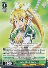 Sylph Girl, Leafa (SAO/S20-E030 R) - Sword Art Online