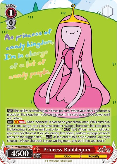 Princess Bubblegum (SP) (AT/WX02-040SP SP) - Adventure Time