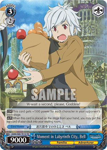 Moment in Labyrinth City, Bell (DDM/S88-TE15 TD) - Is it Wrong to Try to Pick Up Girls in a Dungeon?
