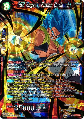 SSB Gogeta, Fusion Onslaught (BT6-014) [Destroyer Kings]