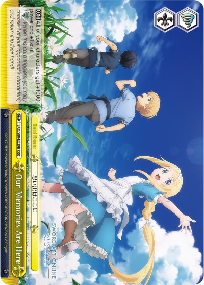 Our Memories Are Here (RRR) (SAO/S80-E029R RRR) - Sword Art Online -Alicization- Vol.2