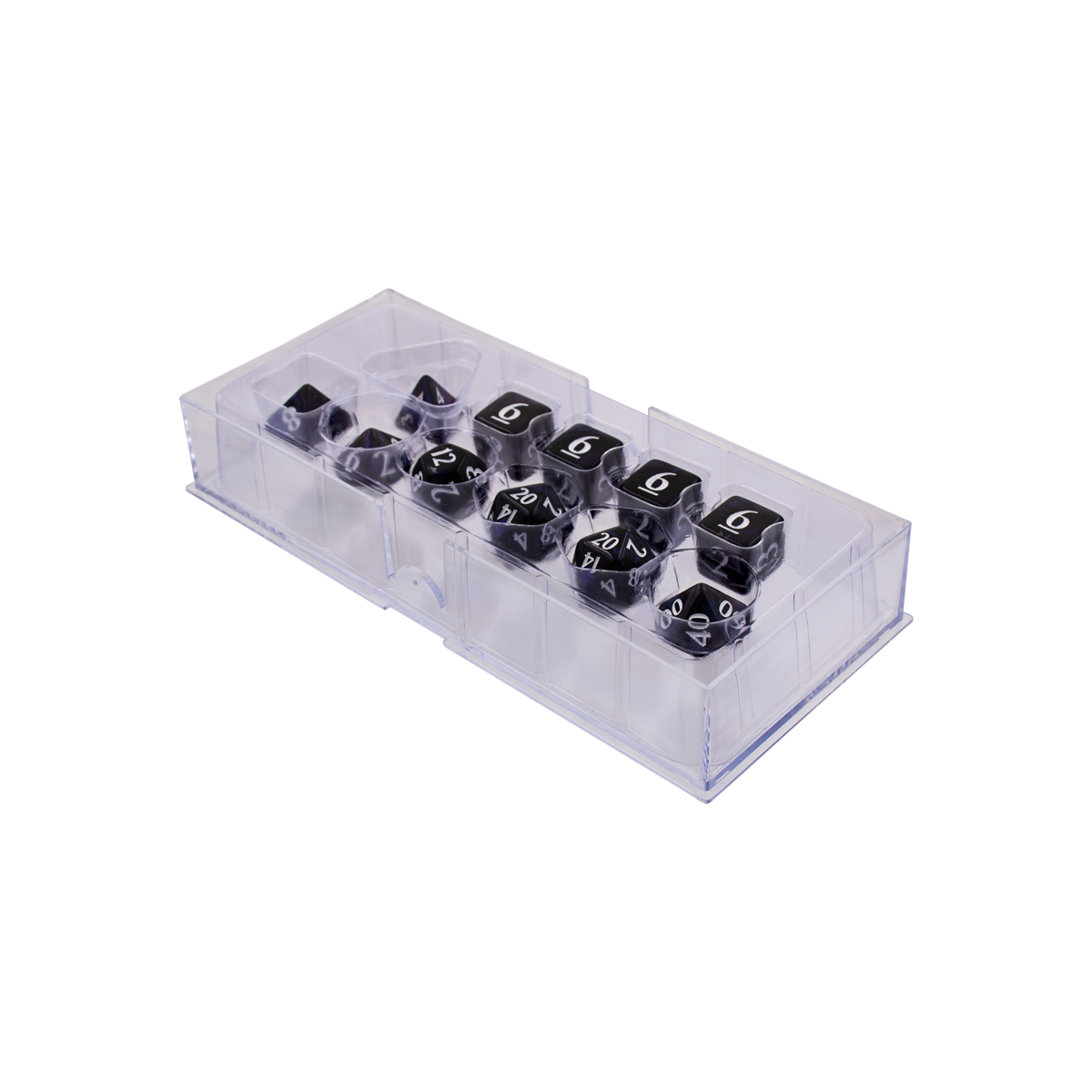 Ultra PRO: 11-Dice Set - Eclipse (Jet Black)