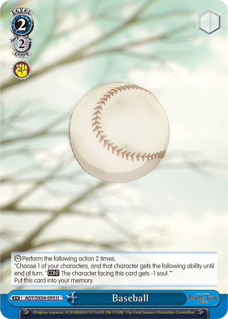 Baseball (AOT/SX04-095 U) - Attack On Titan: Final Season