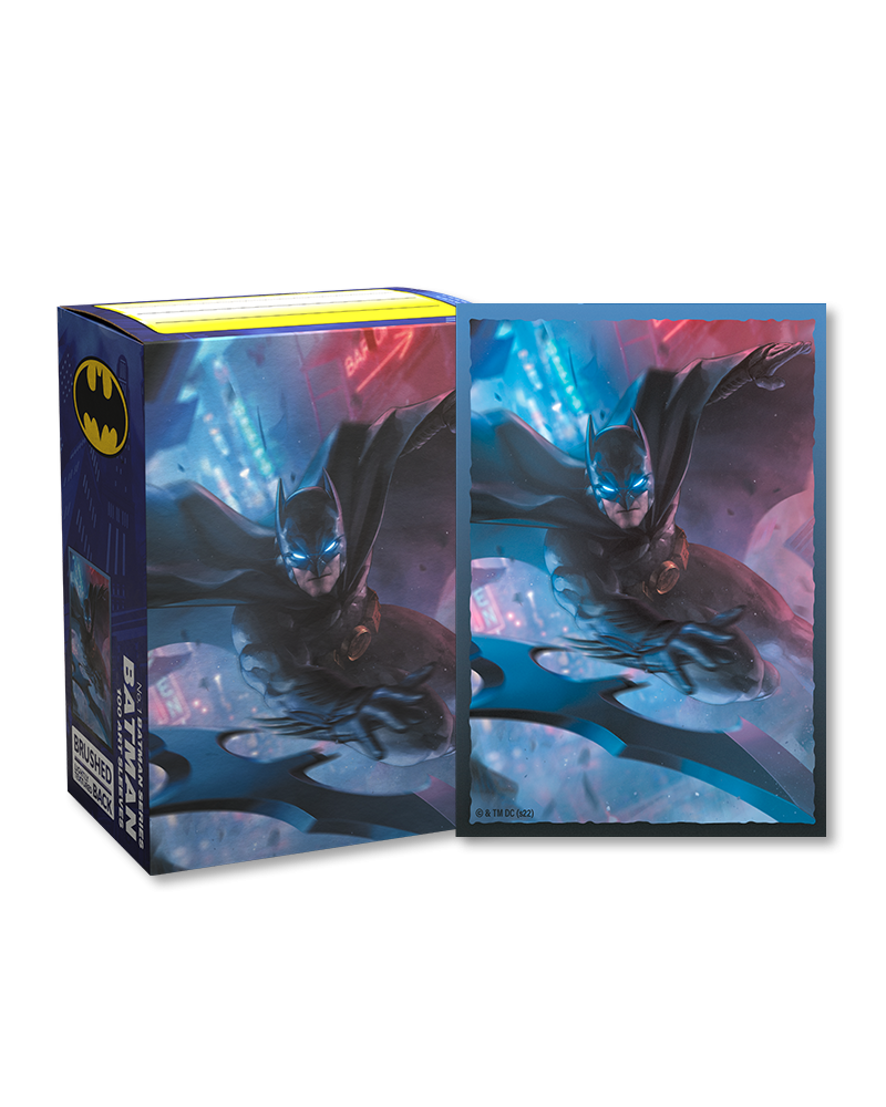 Dragon Shield Brushed Art Sleeves: Batman 100-Count