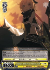 Posture in the Face of Enemy, Felt (RZ/S55-E007 U) - Re:ZERO Vol.2